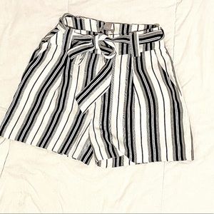 H&M striped shorts